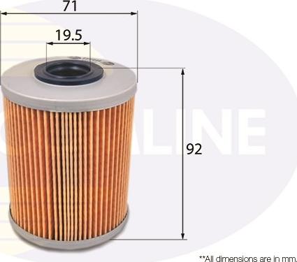 Comline EFF046 - Degvielas filtrs autospares.lv