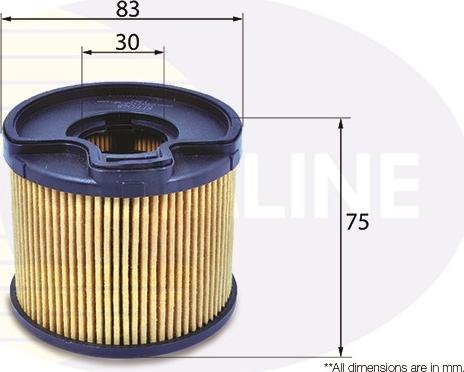 Comline EFF048 - Degvielas filtrs www.autospares.lv