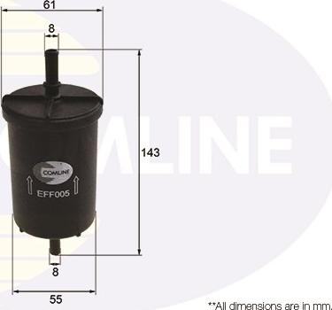 Comline EFF005 - Degvielas filtrs autospares.lv