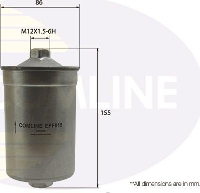 Comline EFF015 - Fuel filter www.autospares.lv