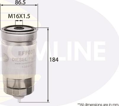 Comline EFF037 - Fuel filter www.autospares.lv