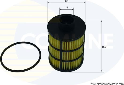 Comline EFF201 - Degvielas filtrs www.autospares.lv