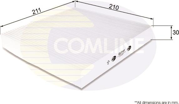 Comline EKF149 - Filtrs, Salona telpas gaiss autospares.lv