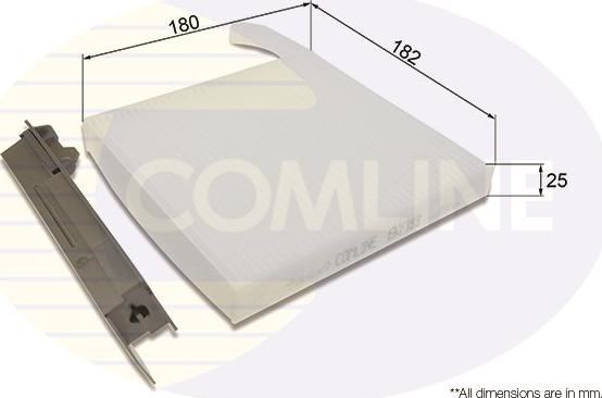 Comline EKF183 - Filtrs, Salona telpas gaiss www.autospares.lv