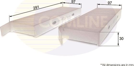 Comline EKF170 - Filtrs, Salona telpas gaiss autospares.lv