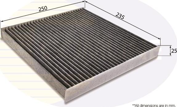 Comline EKF172A - Filtrs, Salona telpas gaiss autospares.lv