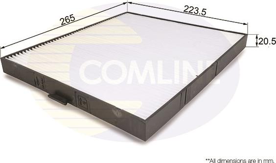 Comline EKF224 - Filtrs, Salona telpas gaiss autospares.lv