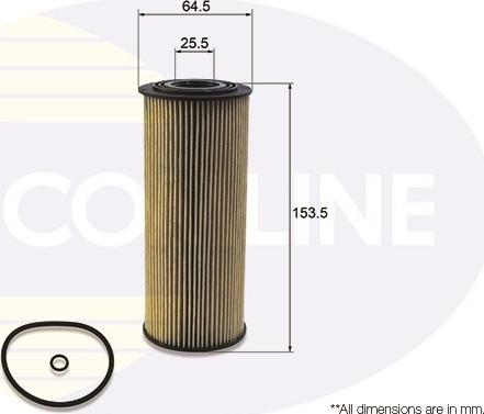 Comline EOF044 - Eļļas filtrs autospares.lv