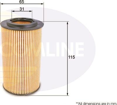 Comline EOF045 - Oil Filter www.autospares.lv