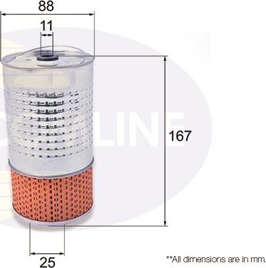 Comline EOF011 - Oil Filter www.autospares.lv