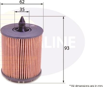 Comline EOF086 - Eļļas filtrs www.autospares.lv