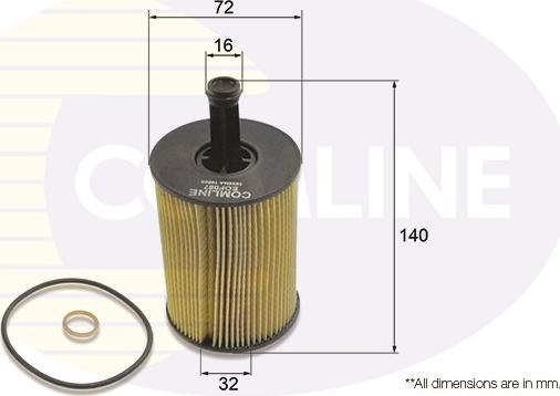 Comline EOF087 - Oil Filter www.autospares.lv