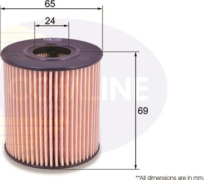 Comline EOF195 - Oil Filter www.autospares.lv