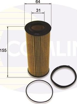 Comline EOF307 - Eļļas filtrs www.autospares.lv