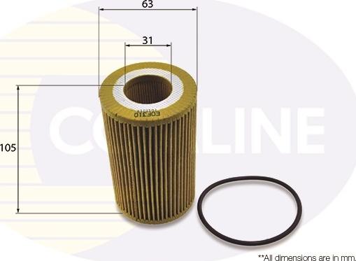 Comline EOF310 - Eļļas filtrs www.autospares.lv