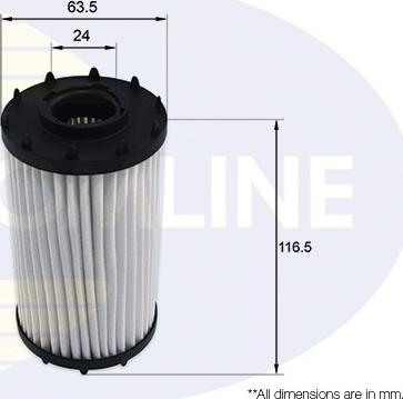 Comline EOF324 - Eļļas filtrs www.autospares.lv