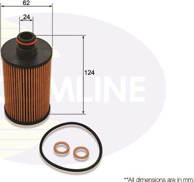 Comline EOF292 - Eļļas filtrs www.autospares.lv