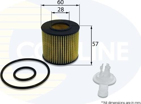 Comline EOF249 - Eļļas filtrs autospares.lv