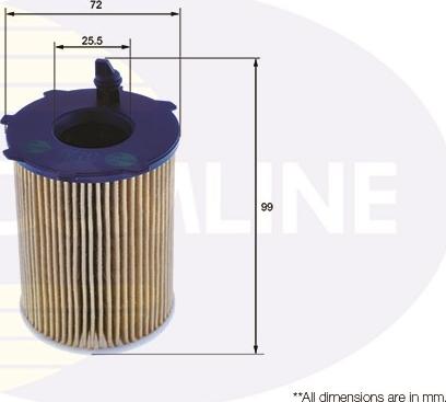 Comline EOF247 - Eļļas filtrs autospares.lv