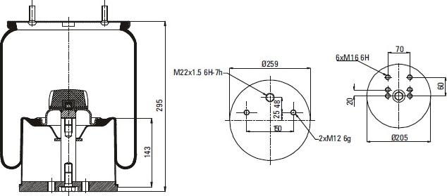 Connect 1940-K - Pneimoatsperes spilvens, Pneimopiekare www.autospares.lv