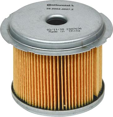 Continental 28.0002-4027.2 - Degvielas filtrs www.autospares.lv