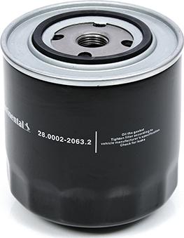 Continental 28.0002-2063.2 - Oil Filter www.autospares.lv