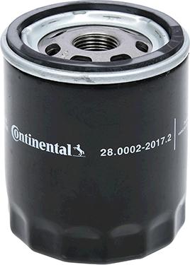 Continental 28.0002-2017.2 - Eļļas filtrs www.autospares.lv