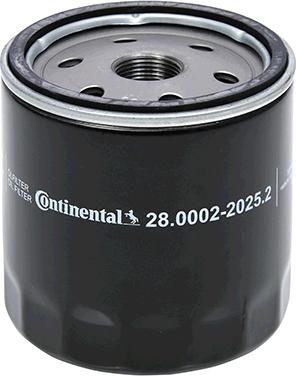 Continental 28.0002-2025.2 - Eļļas filtrs www.autospares.lv