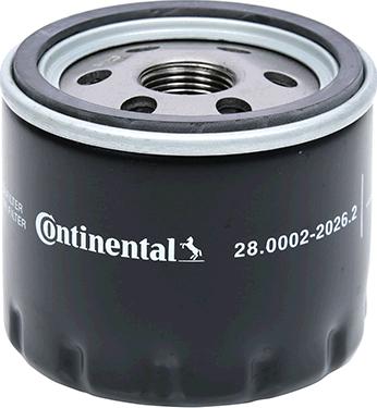 Continental 28.0002-2026.2 - Eļļas filtrs www.autospares.lv