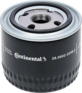 Continental 28.0002-2249.2 - Eļļas filtrs www.autospares.lv