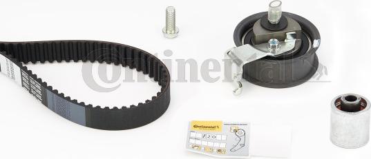 Contitech CT 909 K7 - Комплект зубчатого ремня ГРМ www.autospares.lv