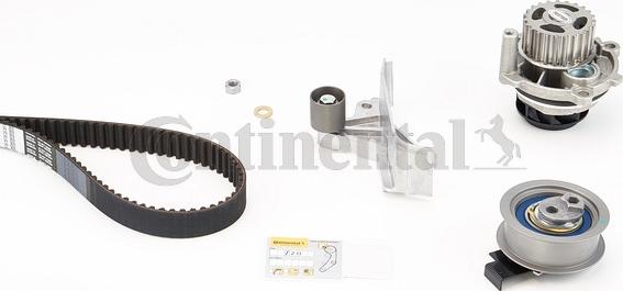 Contitech CT 909 WP3 - Водяной насос + комплект зубчатого ремня ГРМ www.autospares.lv