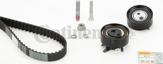 Contitech CT 914 K1 - Timing Belt Set www.autospares.lv