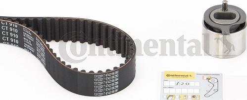 Contitech CT 910 K1 - Timing Belt Set www.autospares.lv