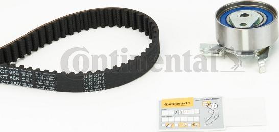 Contitech CT 866 K1 - Zobsiksnas komplekts autospares.lv