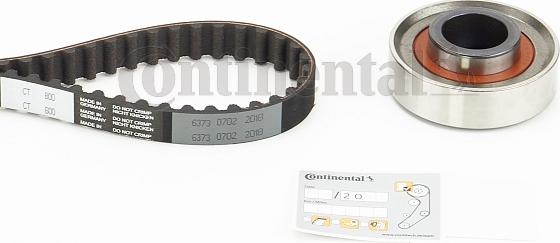 Contitech CT800K1 - Timing Belt Set www.autospares.lv