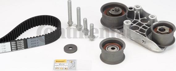 Contitech CT884K1 - Комплект зубчатого ремня ГРМ www.autospares.lv