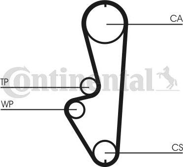 Contitech CT 765 - Zobsiksna autospares.lv