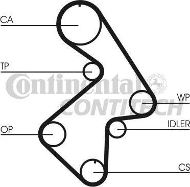 CONTINENTAL CTAM BR CT998 - Zobsiksna autospares.lv