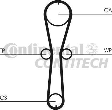 CONTINENTAL CTAM BR CT915 - Zobsiksna autospares.lv