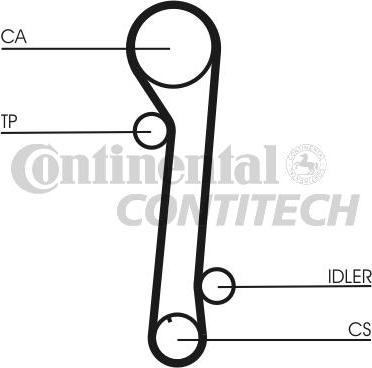 CONTINENTAL CTAM BR CT937 - Zobsiksna autospares.lv