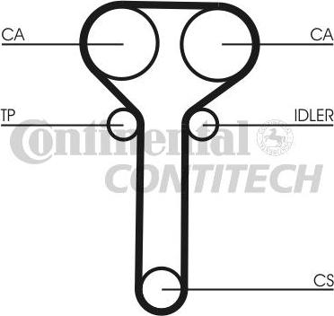 CONTINENTAL CTAM BR CT978 - Zobsiksna www.autospares.lv