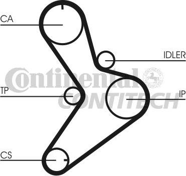 CONTINENTAL CTAM BR CT1038 - Zobsiksna autospares.lv