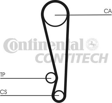 CONTINENTAL CTAM BR CT1024 - Zobsiksna www.autospares.lv