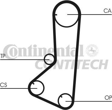 CONTINENTAL CTAM BR CT839 - Zobsiksna autospares.lv