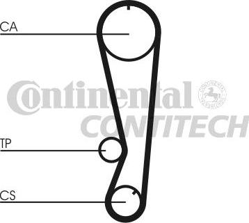 CONTINENTAL CTAM BR CT827 - Zobsiksna autospares.lv