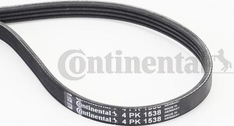 Contitech 4PK1538 - V-Ribbed Belt www.autospares.lv