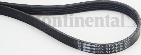 Contitech 5PK1680 - Ķīļrievu siksna www.autospares.lv