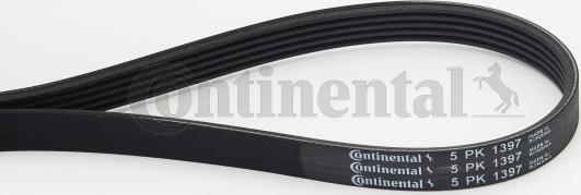 Contitech 5 PK 1397 - Поликлиновой ремень www.autospares.lv