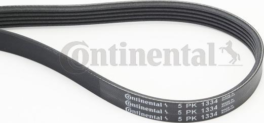 Contitech 5 PK 1334 - Поликлиновой ремень www.autospares.lv